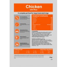 Willowbrook Pets SUPER PREMIUM Large Breed Dog Food Chicken & Rice   12kg Willowbrook Pets SUPER PREMIUM Large Breed Dog Food Chicken & Rice   12kg