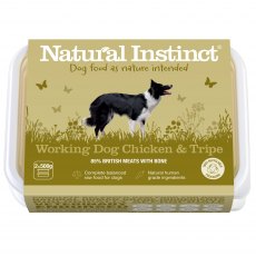 NATURAL INSTINCTS WORKING DOG Chicken & Tripe   500g twin NATURAL INSTINCTS WORKING DOG Chicken & Tripe   500g twin