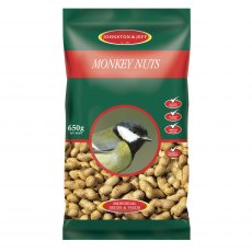 JOHNSTON & JEFF Monkey Nuts In Shells   650g JOHNSTON & JEFF Monkey Nuts In Shells   650g