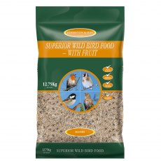 JOHNSTON & JEFF Superior Wild Bird Food with Fruit   12.75kg JOHNSTON & JEFF Superior Wild Bird Food with Fruit   12.75kg