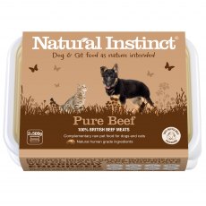 NATURAL INSTINCTS PURE Beef   500g Twin NATURAL INSTINCTS PURE Beef   500g Twin