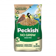 PECKISH  No Grow Seed Mix (Paper Bag)   12.75Kg PECKISH  No Grow Seed Mix (Paper Bag)   12.75Kg
