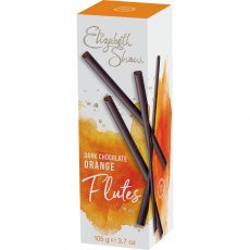 Elizabeth Shaw Dark Chocolate Orange Flutes 105g Elizabeth Shaw Dark Chocolate Orange Flutes 105g
