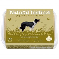 NATURAL INSTINCTS WORKING DOG Chicken & Tripe   1kg NATURAL INSTINCTS WORKING DOG Chicken & Tripe   1kg
