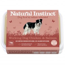 NATURAL INSTINCTS WORKING DOG Chicken & Salmon   1kg NATURAL INSTINCTS WORKING DOG Chicken & Salmon   1kg