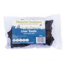 NATURAL INSTINCTS TREATS Liver Treats   100g NATURAL INSTINCTS TREATS Liver Treats   100g