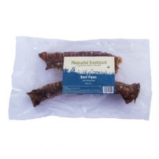 NATURAL INSTINCTS TREATS Beef Pipes   pack of 2 NATURAL INSTINCTS TREATS Beef Pipes   pack of 2