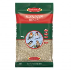 JOHNSTON & JEFF Sunflower Hearts   20kg JOHNSTON & JEFF Sunflower Hearts   20kg