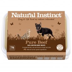 NATURAL INSTINCTS PURE Beef   1kg NATURAL INSTINCTS PURE Beef   1kg