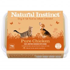 NATURAL INSTINCTS PURE Chicken   1kg NATURAL INSTINCTS PURE Chicken   1kg