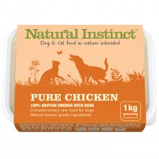 NATURAL INSTINCTS PURE Chicken   1kg NATURAL INSTINCTS PURE Chicken   1kg