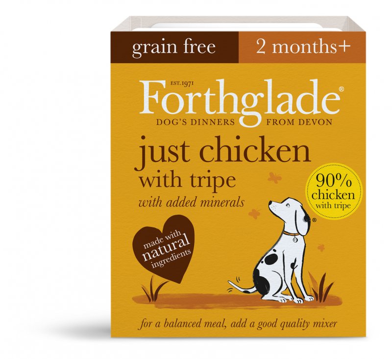 FG 395g JUST Chick Tripe FRONT shadow
