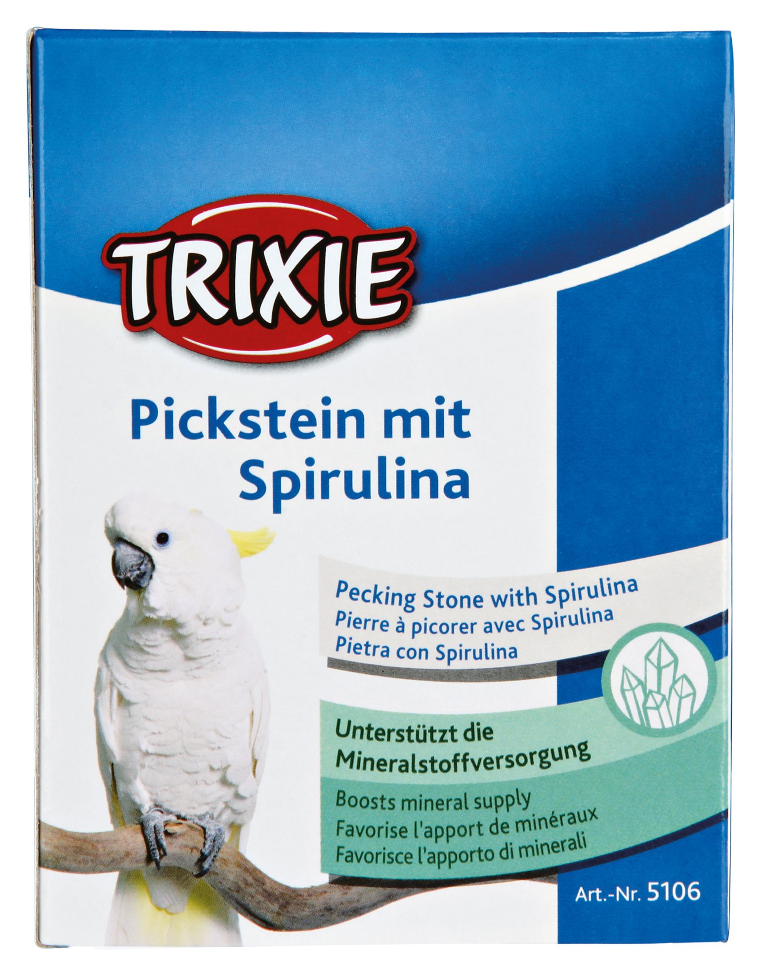 Trixie TRIXIE Pecking stone with spirulina, 190 g Willowbrook Nursery