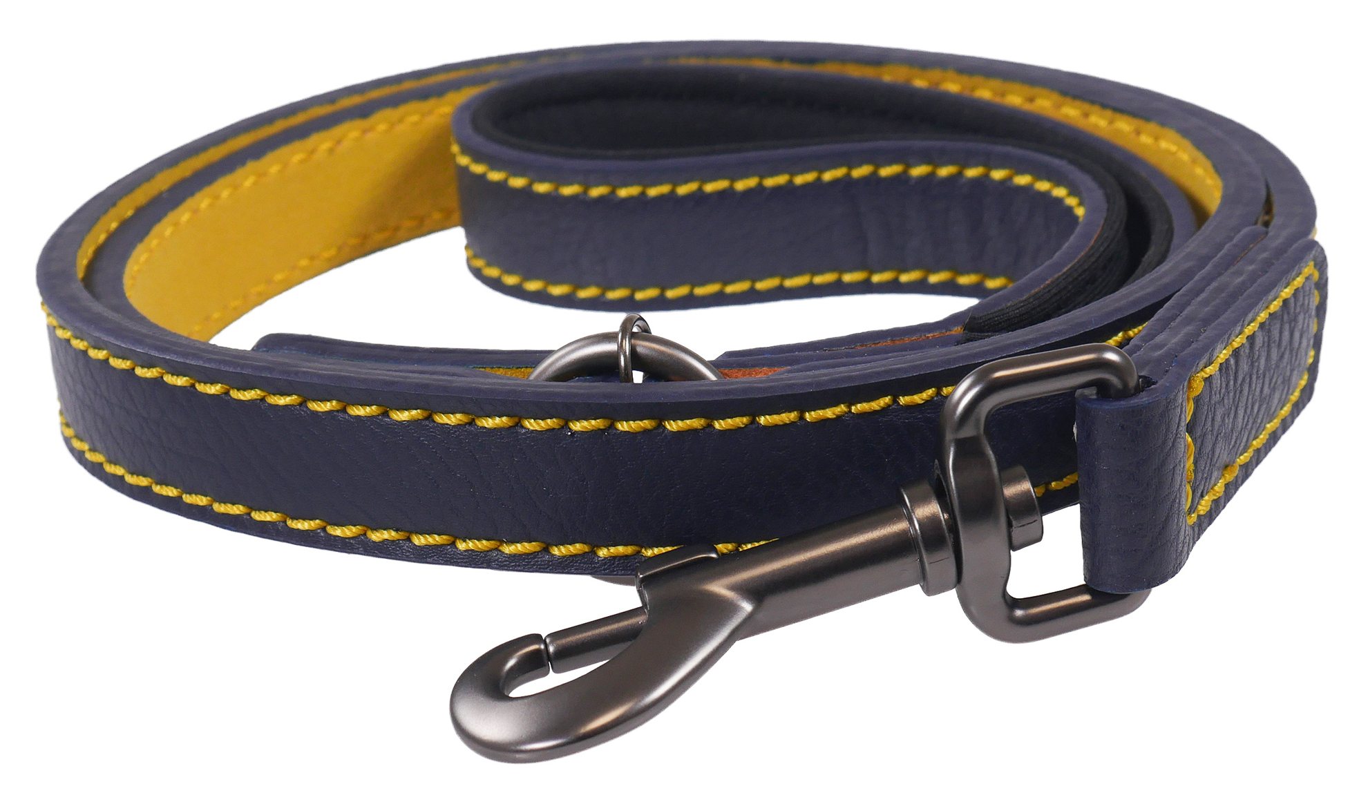 Joules Navy Leather Lead Willowbrook Nursery and Garden Centre