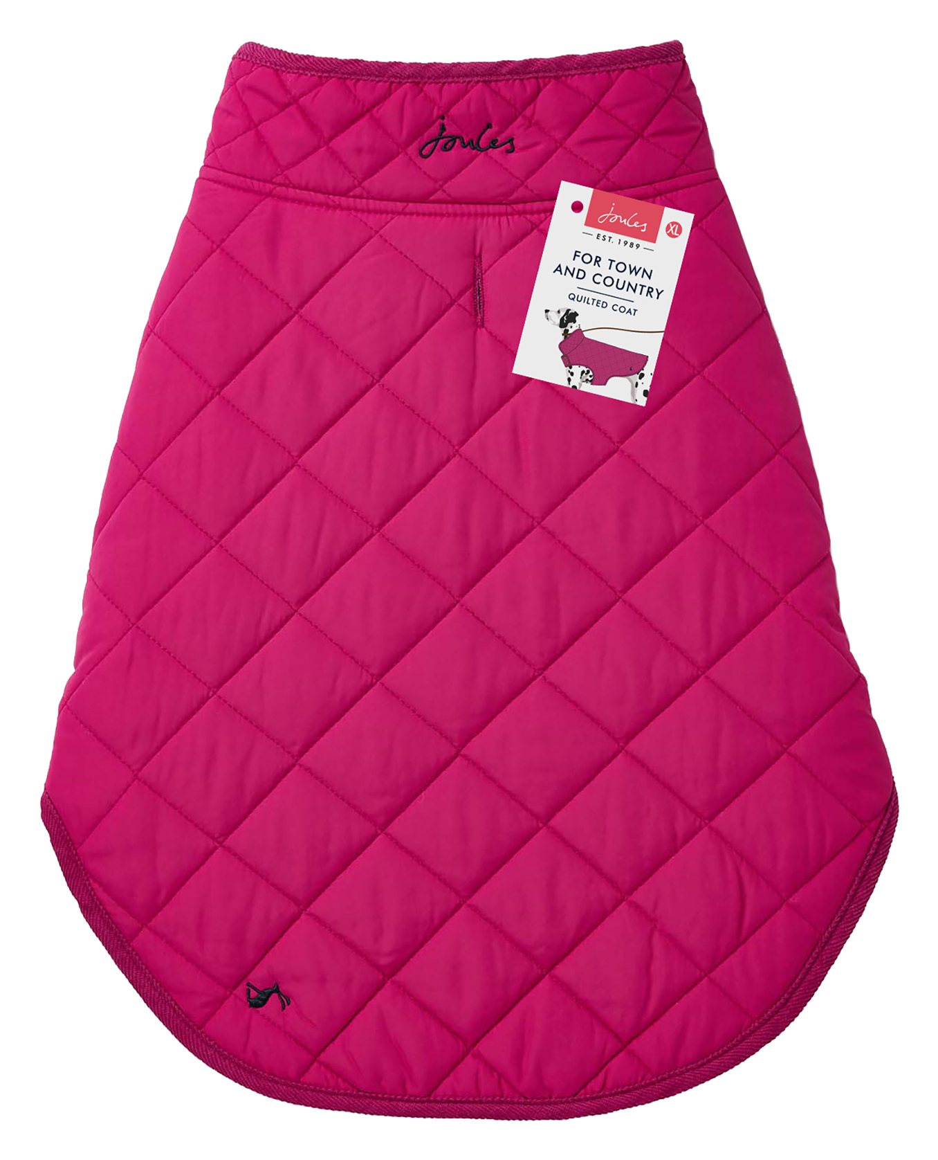 Joules Raspberry Quilted Coat X Lge Willowbrook Nursery and Garden