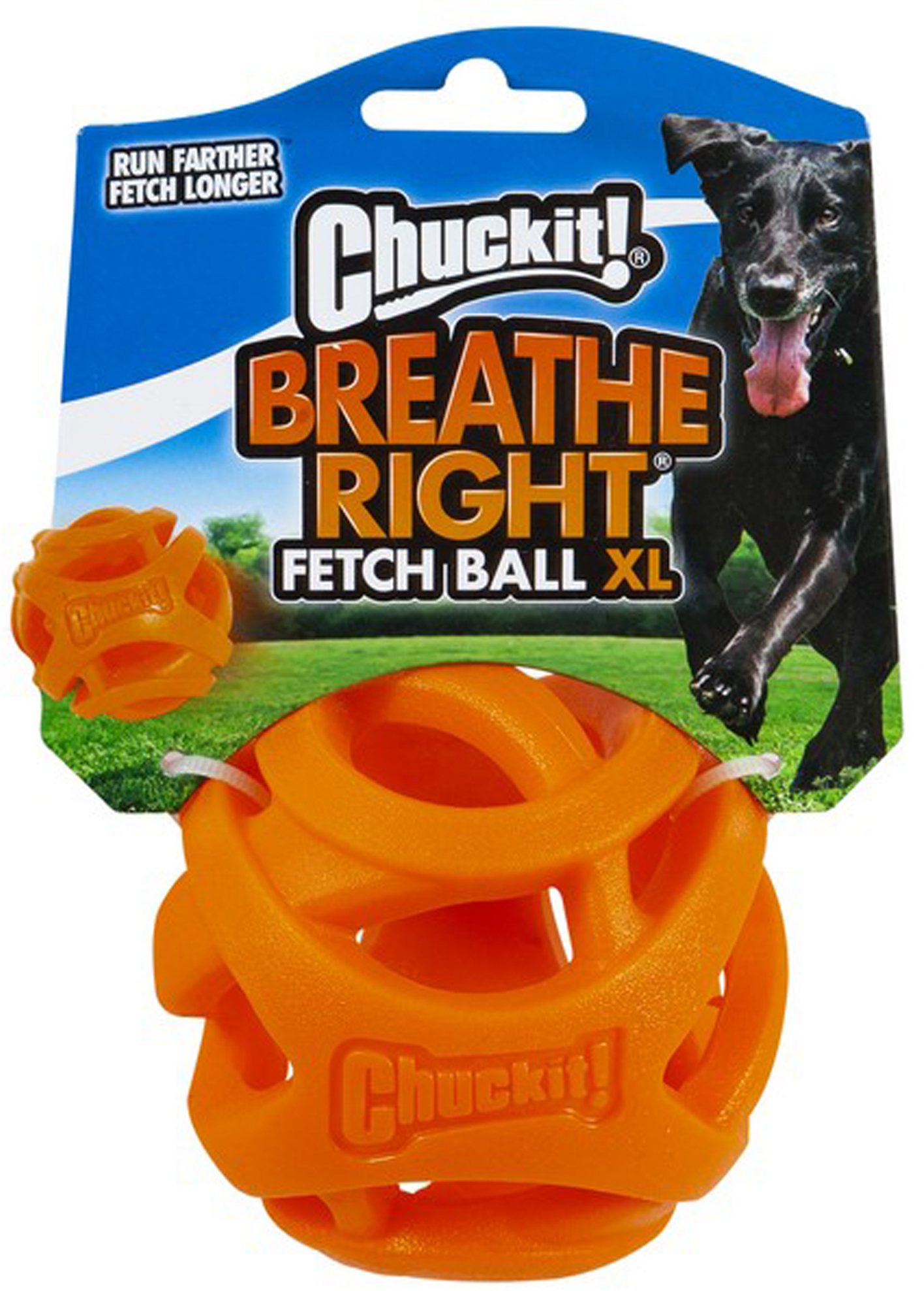 chuckit breathe right fetch ball