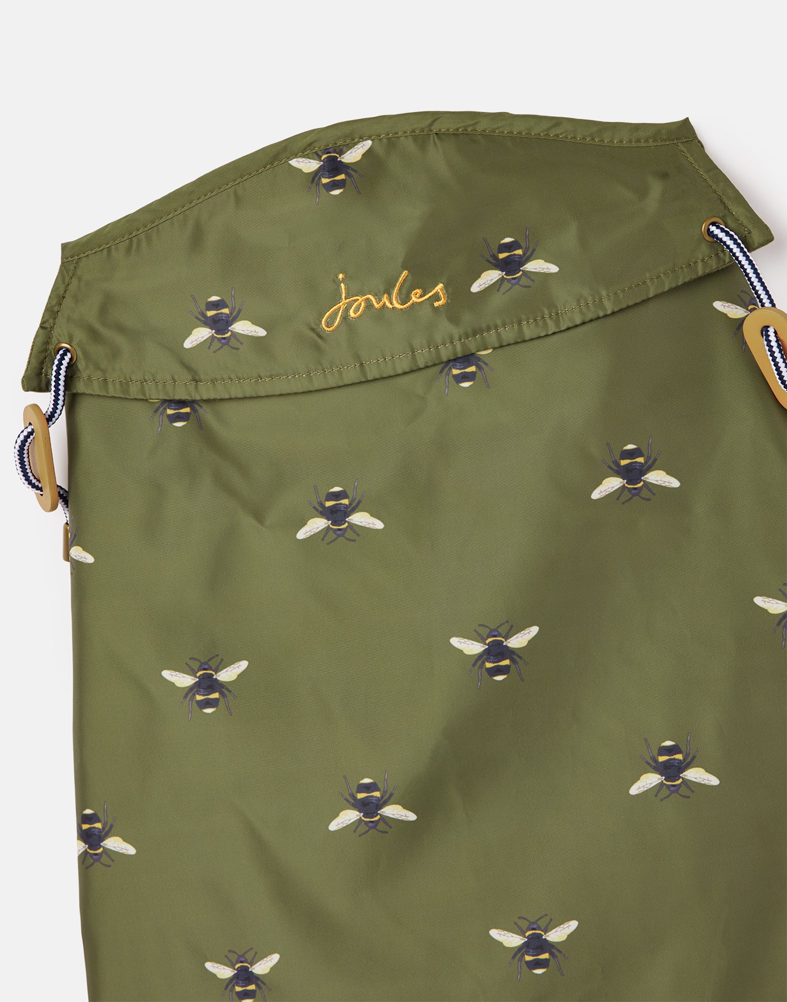 Joules Olive Bee Raincoat Sml Willowbrook Nursery and Garden Centre