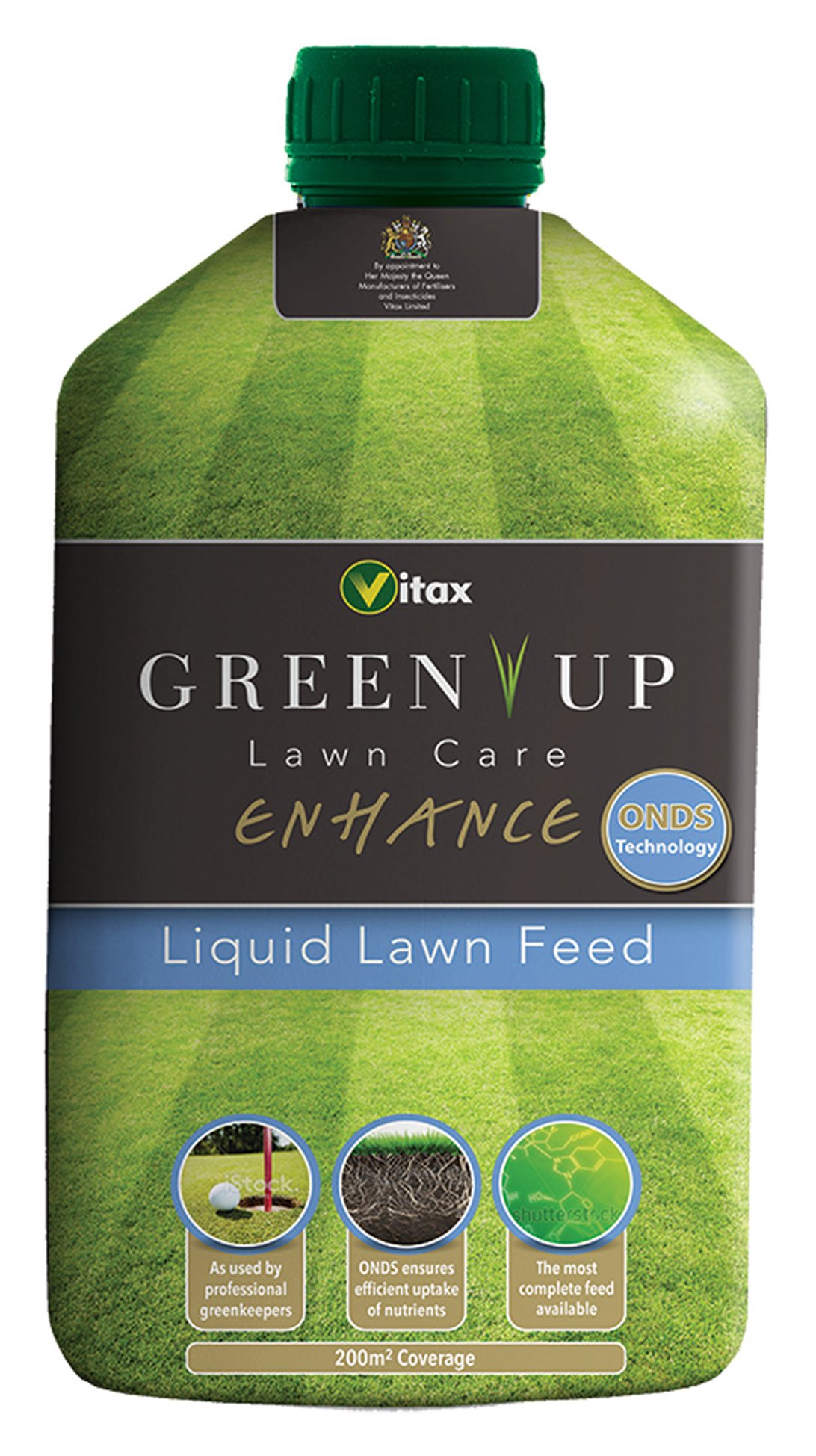Vitax VITAX Green Up Lawn Care Enhance Liquid Lawn Feed 200 sq.m