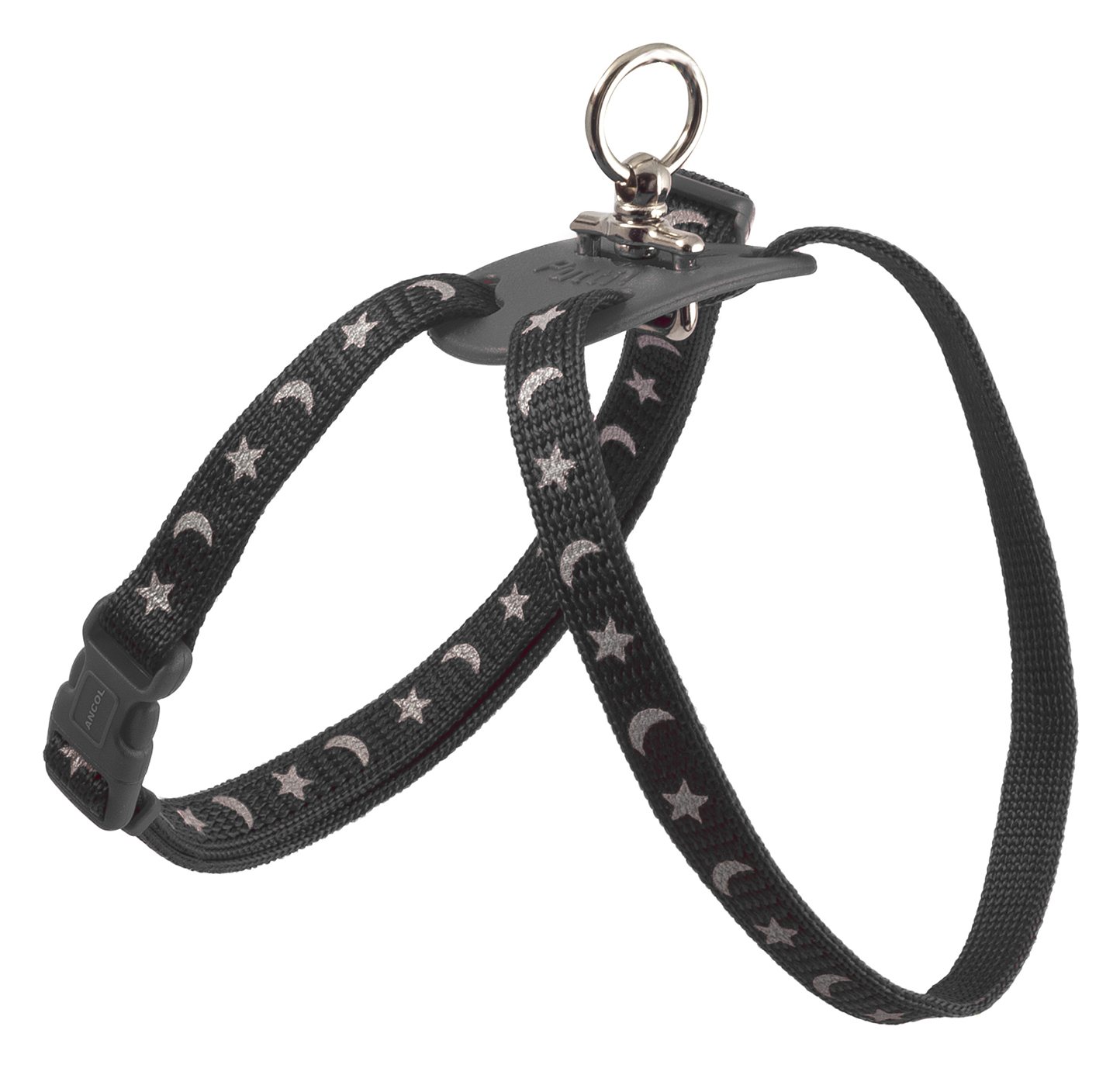 Ancol ANCOL Figure 8 Cat Harness Black Willowbrook Nursery and Garden