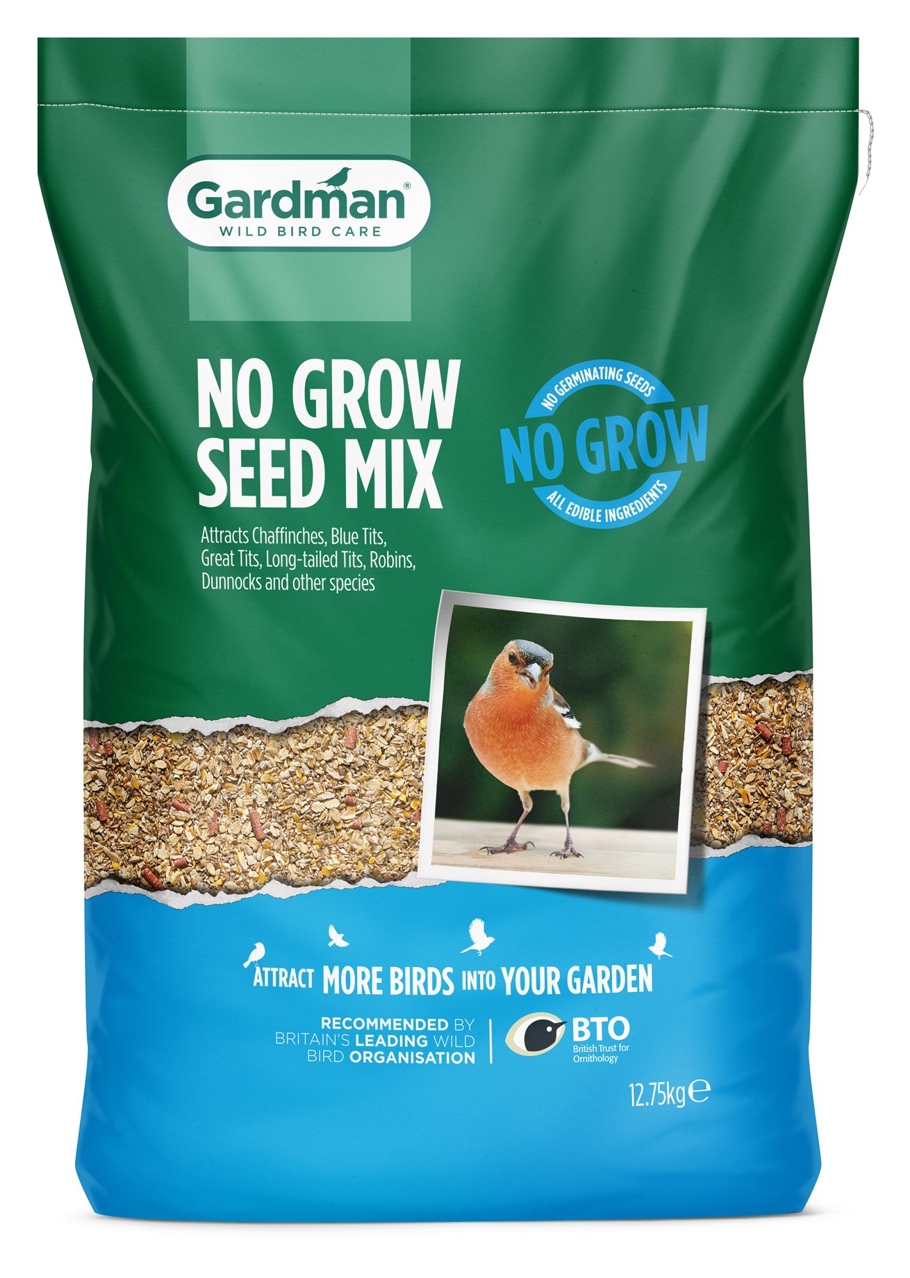 Gardman 12.5kg No Grow Seed Mix main image 1