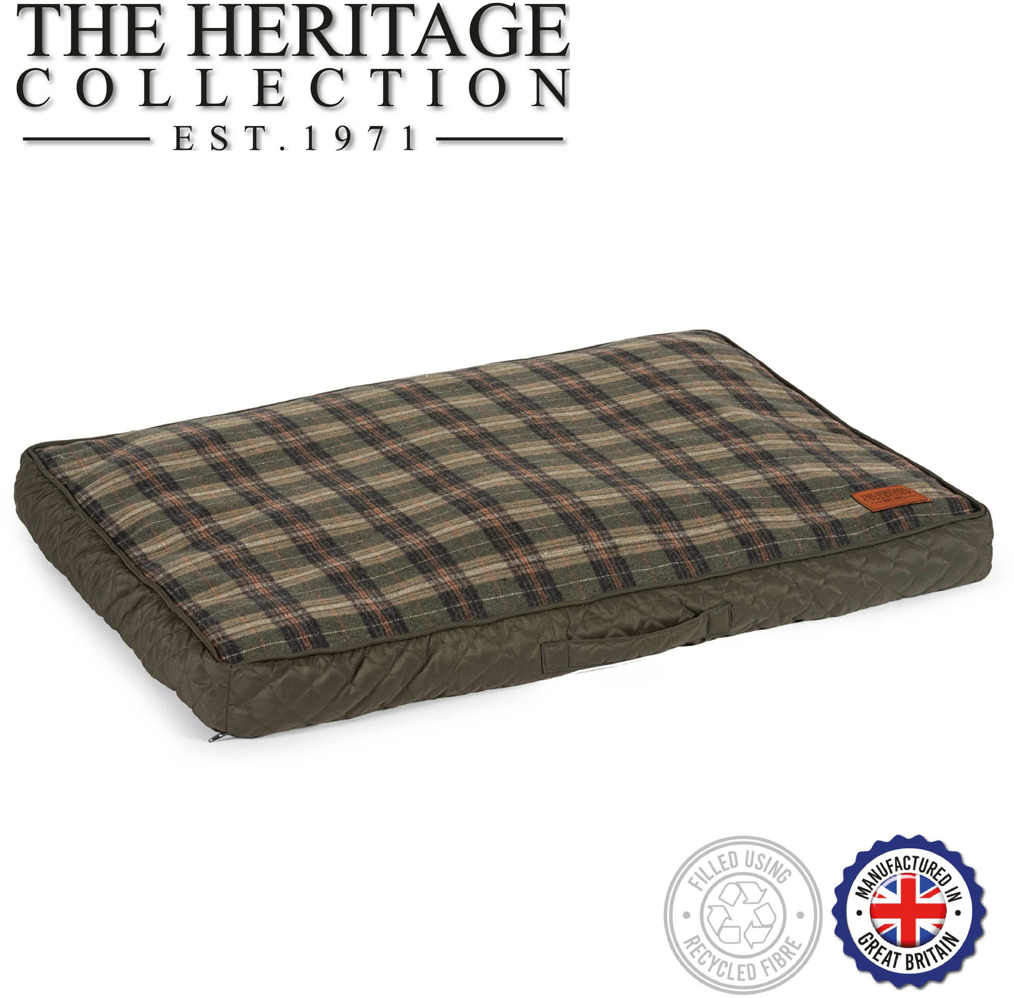 Ancol ANCOL Heritage Quilted Mattress 100x70cm Willowbrook Nursery