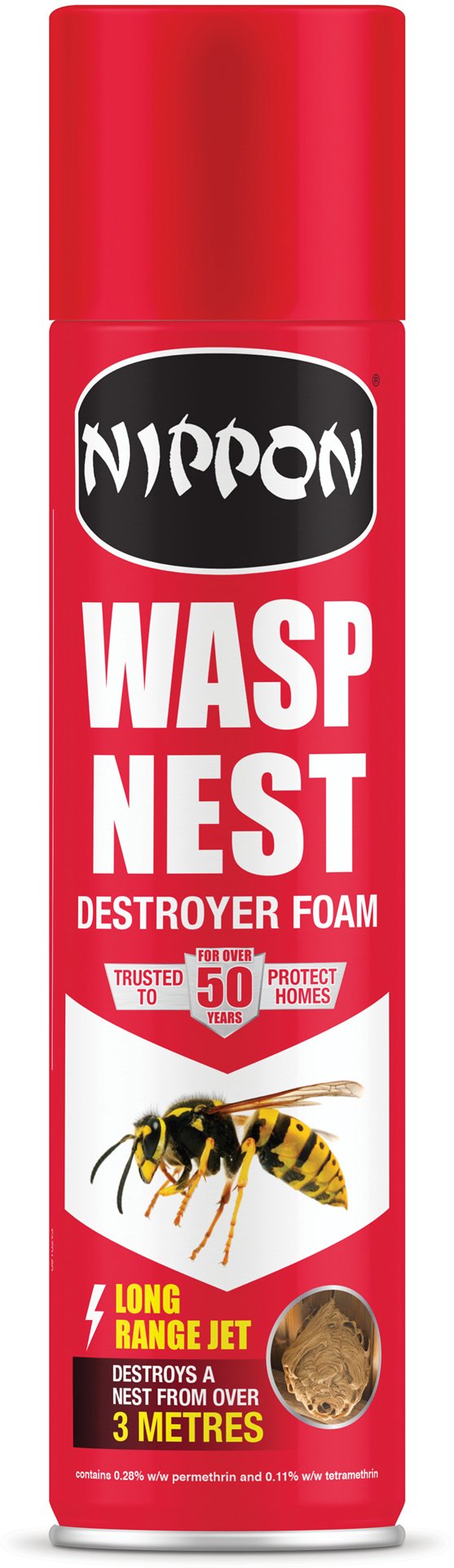 VITAX Nippon Wasp Nest Destroyer Foam 300ml Willowbrook Nursery and