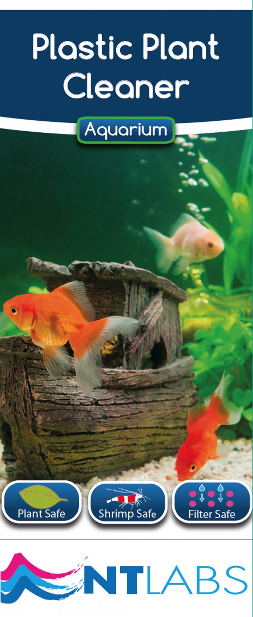 NT Labs Aquarium Plastic Plant Cleaner 100ml Willowbrook Nursery and Garden Centre