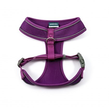 ANCOL Viva Mesh Dog Harness Purple M 44-57cm