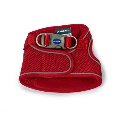ANCOL Viva Step-in Harness Red S 35-42cm