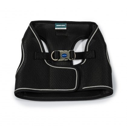 ANCOL Viva Step-in Harness M Black 46-54cm