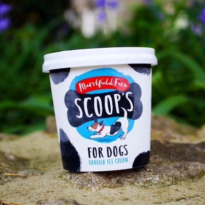 MARSHFIELD FARM Scoops Dog Ice Cream 125ml MARSHFIELD FARM Scoops Dog Ice Cream 125ml