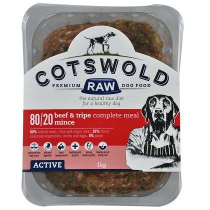 COTSWOLD Beef and Tripe Mince - 80/20 Active COTSWOLD Beef and Tripe Mince - 80/20 Active