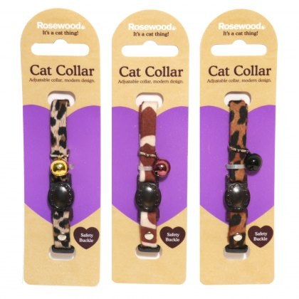 Jungle Print Cat Collar Jungle Print Cat Collar