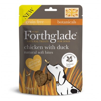 FORTHGLADE Soft Bite Grain Free Chicken and Duck Treats 90g FORTHGLADE Soft Bite Grain Free Chicken and Duck Treats 90g