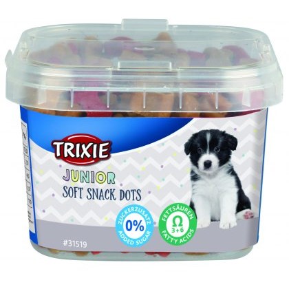 TRIXIE Junior Soft Snack Dots with Omega-3, 140 g TRIXIE Junior Soft Snack Dots with Omega-3, 140 g