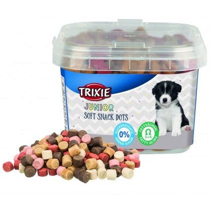 TRIXIE Junior Soft Snack Dots with Omega-3, 140 g TRIXIE Junior Soft Snack Dots with Omega-3, 140 g