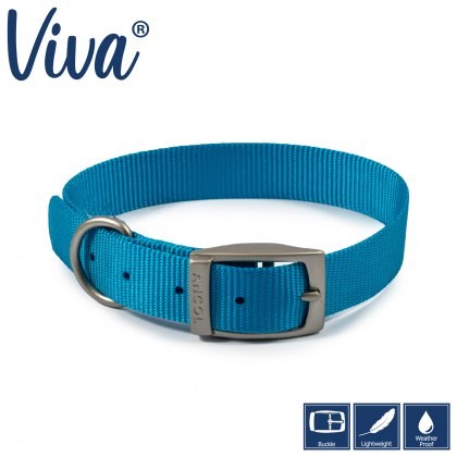 ANCOL Viva Collar Blue 35-43cm Size 4 ANCOL Viva Collar Blue 35-43cm Size 4