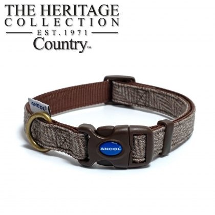 ANCOL Herringbone Adjustable Collar 45-75cm