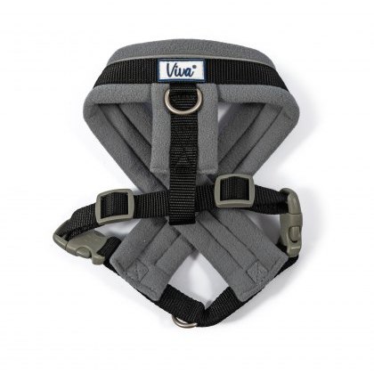 ANCOL Viva Padded Harness Black S 36-42cm