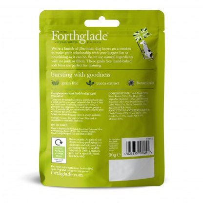 FORTHGLADE Soft Bite Grain Free Lamb Treats 90g FORTHGLADE Soft Bite Grain Free Lamb Treats 90g