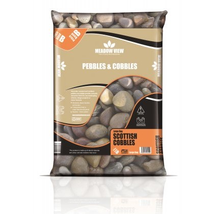 PEBBLES & COBBLES Scottish Cobbles 50-75mm - Large Bag PEBBLES & COBBLES Scottish Cobbles 50-75mm - Large Bag