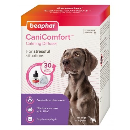 BEAPHAR CaniComfort® Calming Diffuser 1x plug 1x 48ml refill (30 days) BEAPHAR CaniComfort® Calming Diffuser 1x plug 1x 48ml refill (30 days)
