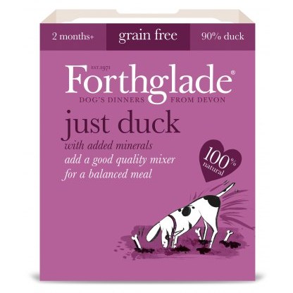 FORTHGLADE Just Grain Free Duck (90% Meat) 395g FORTHGLADE Just Grain Free Duck (90% Meat) 395g