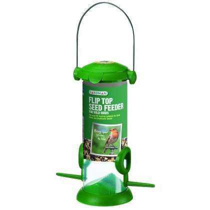 GARDMAN Flip Top Seed Feeder GARDMAN Flip Top Seed Feeder