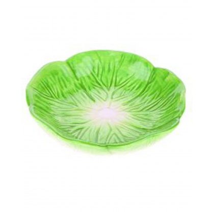 HAPPY PET Green Leaf Pet Bowl