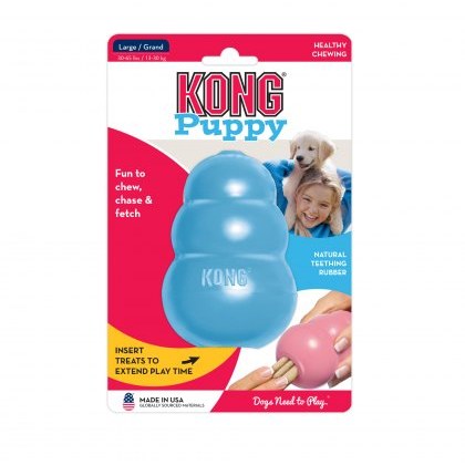 KONG Puppy Large (Assorted Pink & Blue)