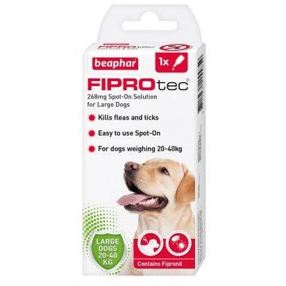 BEAPHAR FIPROtec® Spot-On for Large Dogs x1