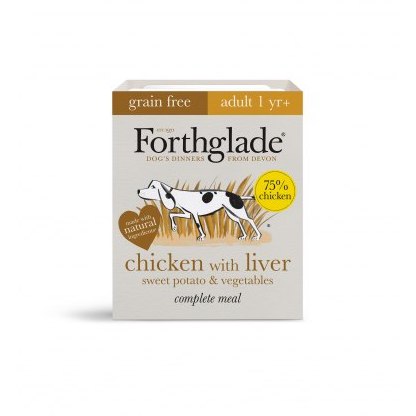 FORTHGLADE Complete Grain Free Adult Chicken & Liver 395g FORTHGLADE Complete Grain Free Adult Chicken & Liver 395g