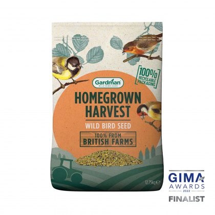 GARDMAN Homegrown Harvest Seed Mix Paper Bag 12.75kg GARDMAN Homegrown Harvest Seed Mix Paper Bag 12.75kg