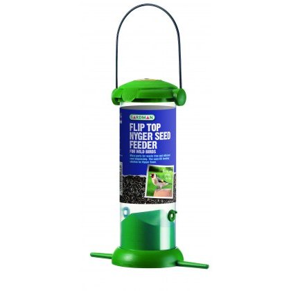 GARDMAN Flip Top Nyjer Seed Feeder GARDMAN Flip Top Nyjer Seed Feeder
